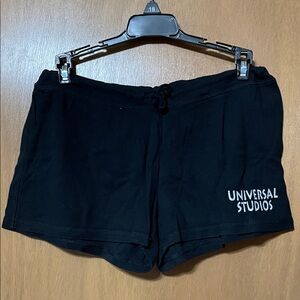 Universal Studios Black Athletic Women's Shorts
